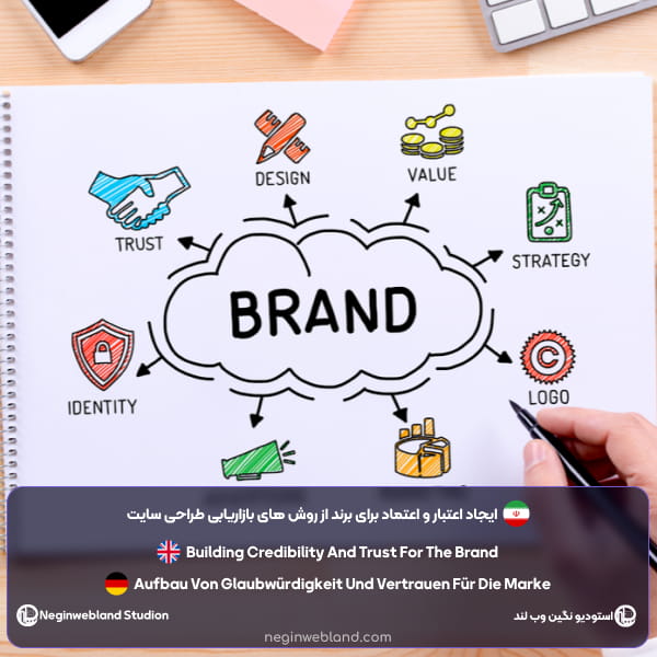 ایجاد اعتبار و اعتماد برای برند از روش های بازاریابی طراحی سایت