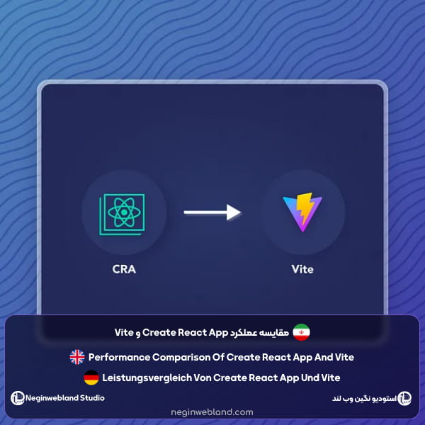 مقایسه عملکرد Create React App و Vite
