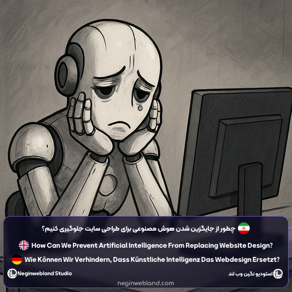 چطور از جایگزین شدن هوش مصنوعی برای طراحی سایت جلوگیری کنیم؟