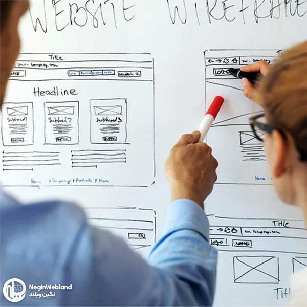 امکانات بازطراحی سایت در استودیو نگین وبلند