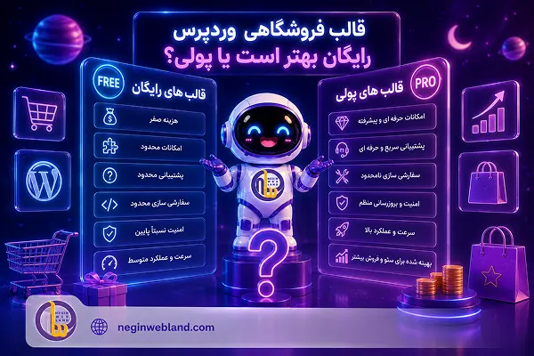 قالب فروشگاهی وردپرس رایگان بهتر است یا پولی؟