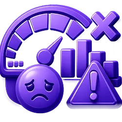 سرعت پایین و Core Web Vitals ضعیف